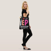 Tote Bag IEP I Encourager le progrès Enseignant de l'éducat (Sur le modèle)