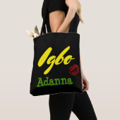 Tote Bag Igbo Baisers Stylés (De près)