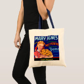 Tote Bag Ignames de Mary Agnès Louisiane (Devant (produit))