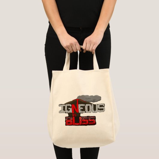 Tote Bag Igneous est Bliss Volcano Bag (Devant (produit))