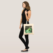 Tote Bag iguane vert (Devant (modèle))
