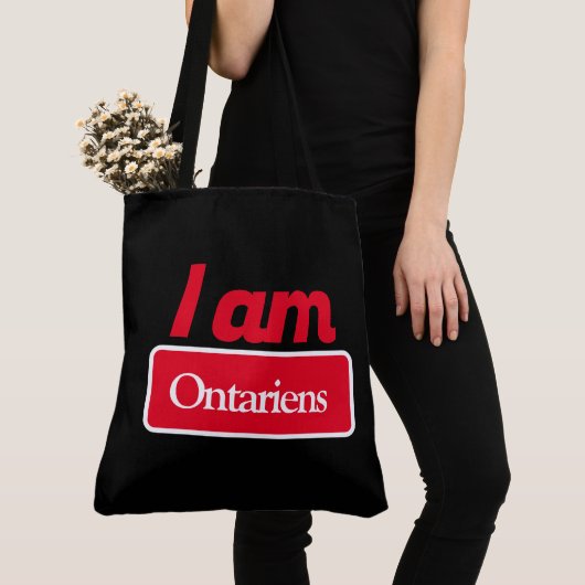 Tote Bag ik ben ontariens (Dichtbij)