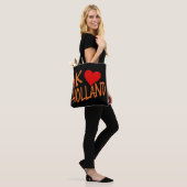 Tote Bag Ik Heart Holland ou sur le bloc (Sur le modèle)