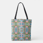 Tote Bag Ikat Ethnic Abstract Pattern. Shaman Pattern. Peni (Dos)