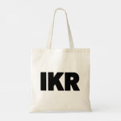 Tote Bag IKR | Argot de texte (Dos)
