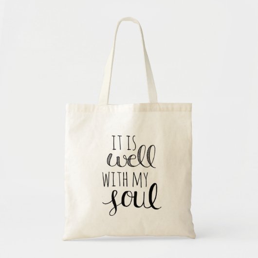 Tote Bag Il est bien avec mon âme Fourre-tout (Devant)