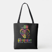 Tote Bag Il est bon d’être différent — Célébrer Neurodivers (Dos)