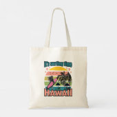 Tote Bag Il est temps de surfer - Hawaii (Dos)