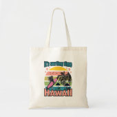 Tote Bag Il est temps de surfer - Hawaii (Devant)