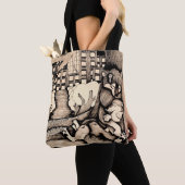 Tote Bag "Il fait froid là " (De près)