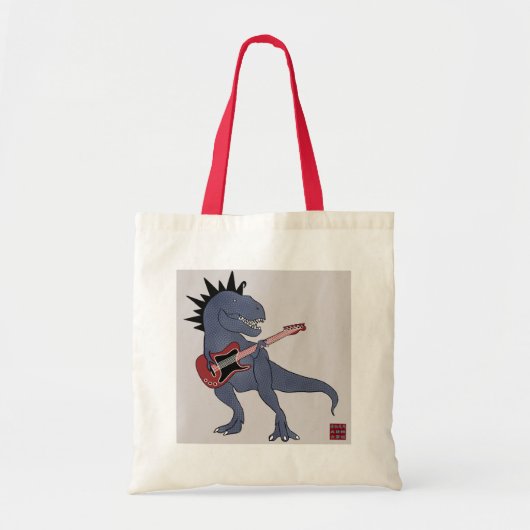 Tote Bag Il guitare Fourre-tout de Rex (Devant)