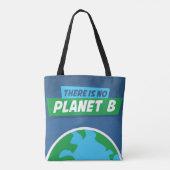 Tote Bag Il N'Y A Pas De Planète B (Dos)