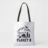 Tote Bag Il n'y a pas de planète B (Devant)