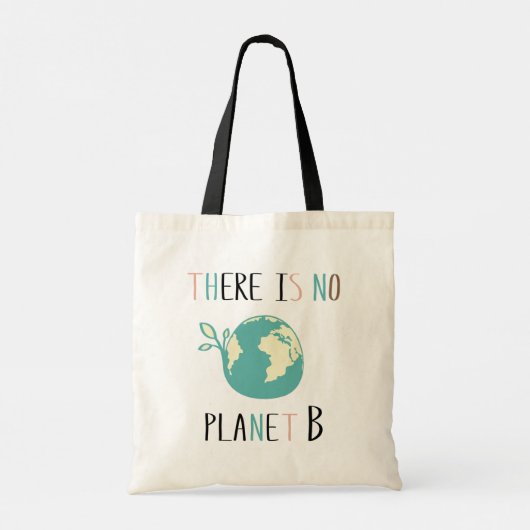 Tote Bag Il N'Y A Pas De Planète B (Dos)