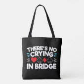 Tote Bag Il n'y a pas de pleurs à Bridge (Dos)