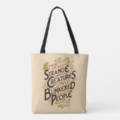 Tote Bag Il N'Y A Pas D'Étrange Créatures (Dos)