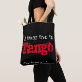 Tote Bag Il prend deux au tango (De près)
