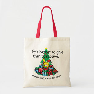 Tote Bag Il vaut mieux de donner