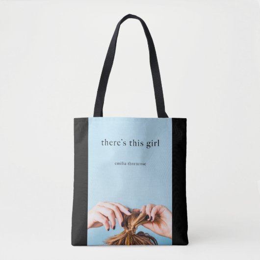 Tote Bag Il y a cette fille (Devant)
