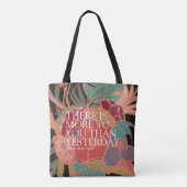 Tote Bag Il y a plus pour vous qu'hier (Dos)