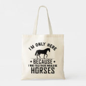 Tote Bag Il Y Aurait Des Chevaux (Dos)
