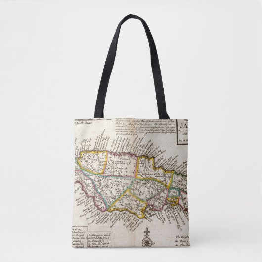 Tote Bag Île de la Jamaïque (Devant)