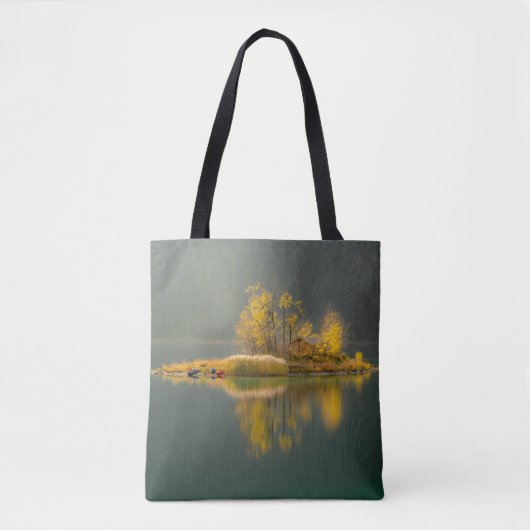 TOTE BAG ÎLE ENTOURÉE D'EAU (Devant)