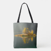TOTE BAG ÎLE ENTOURÉE D'EAU (Dos)