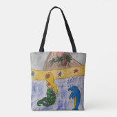 Tote Bag Île Mermaid (Dos)