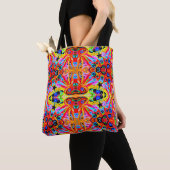 Tote Bag Île orange d'étoile (De près)