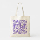 TOTE BAG ÎLE PLUMERIA (LAVENDER) (Dos)