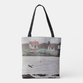 Tote Bag Île Ram Maine (Dos)