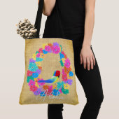 Tote Bag Île Rustique Oiseau 'Aloha' (De près)
