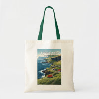 Îles Féroé Danemark Voyage Art Vintage