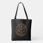 Tote Bag Îles Marshall (Dos)