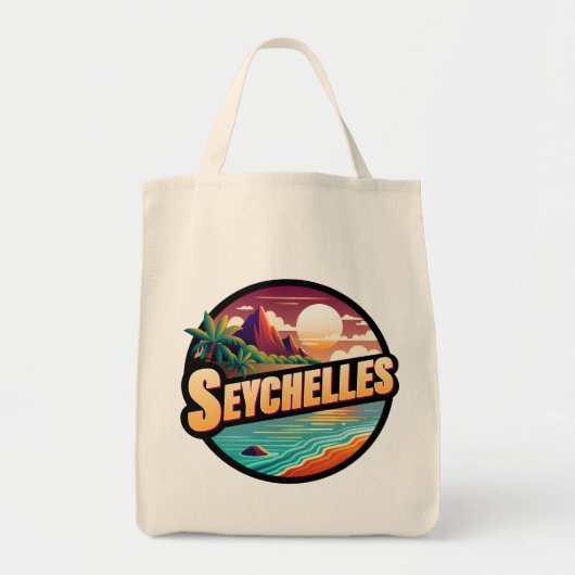 Tote Bag Îles Seychelles Océan Indien (Devant)