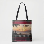 Tote Bag Îles Vierges américaines Sainte-Croix Sunset Madra (Devant)
