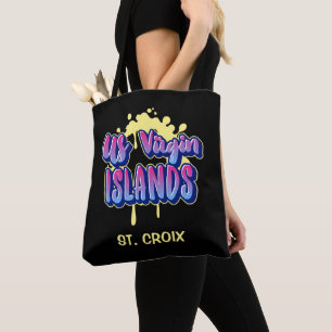 Tote Bag Îles Vierges américaines Sainte-Croix USVI