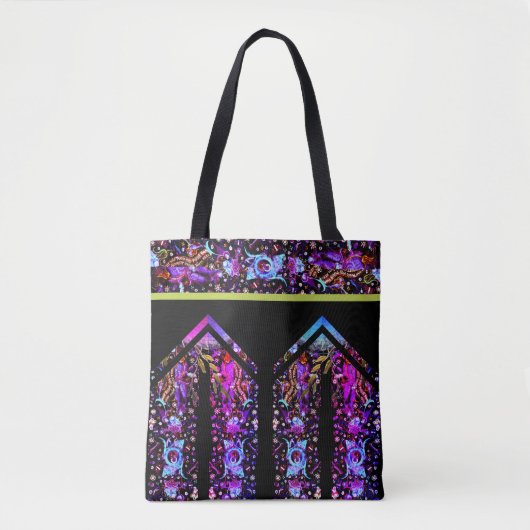 Tote Bag Illumination Chartreuse (Devant)