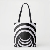 Tote Bag Illusion optique (Devant)