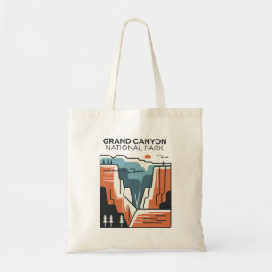 Tote Bag Illustration Abstraite du parc national du Grand C