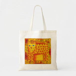 Tote Bag Illustration aquarelle léopard à motifs