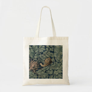 Tote Bag Illustration Art Nouveau Vintage Escargot Botaniqu
