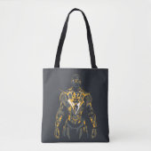 Tote Bag Illustration Black Lightning (Devant)