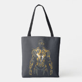 Tote Bag Illustration Black Lightning (Dos)