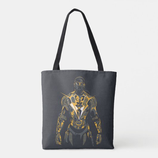 Tote Bag Illustration Black Lightning (Dos)