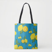 Tote Bag Illustration citrons (Devant)