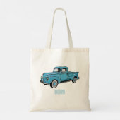 Tote Bag Illustration classique de la caricature pour camio (Dos)