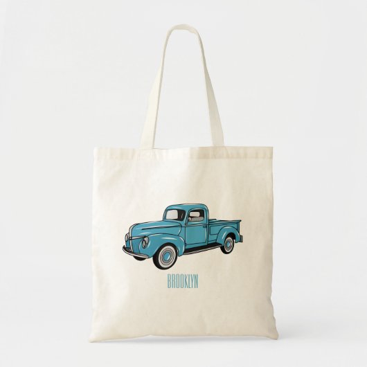 Tote Bag Illustration classique de la caricature pour camio (Devant)