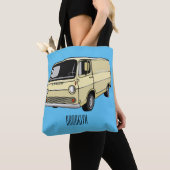 Tote Bag Illustration classique de van (De près)